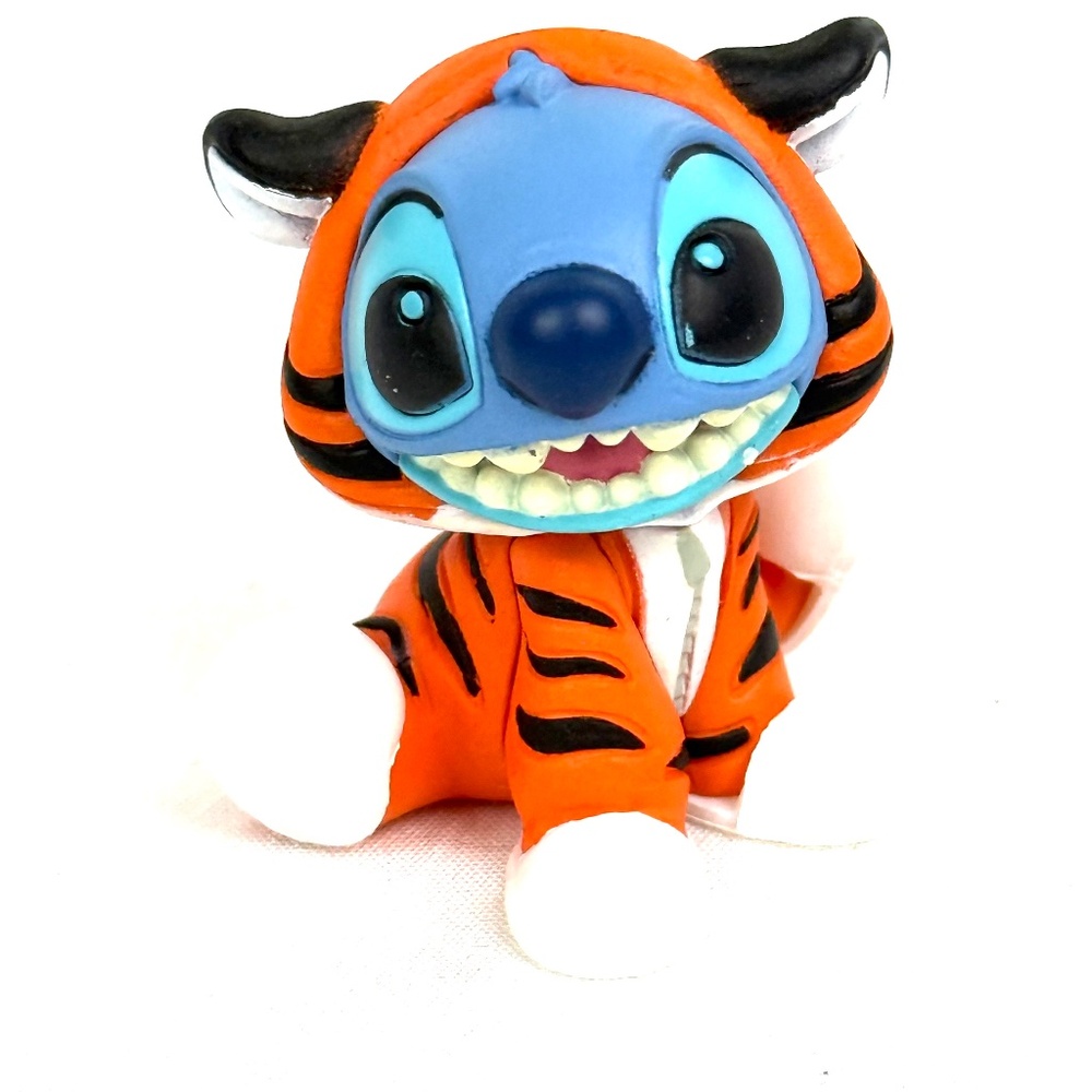 Disney Stitch Vinyl Figure | Stitch in Tiger Onesie | Collectible Figurine